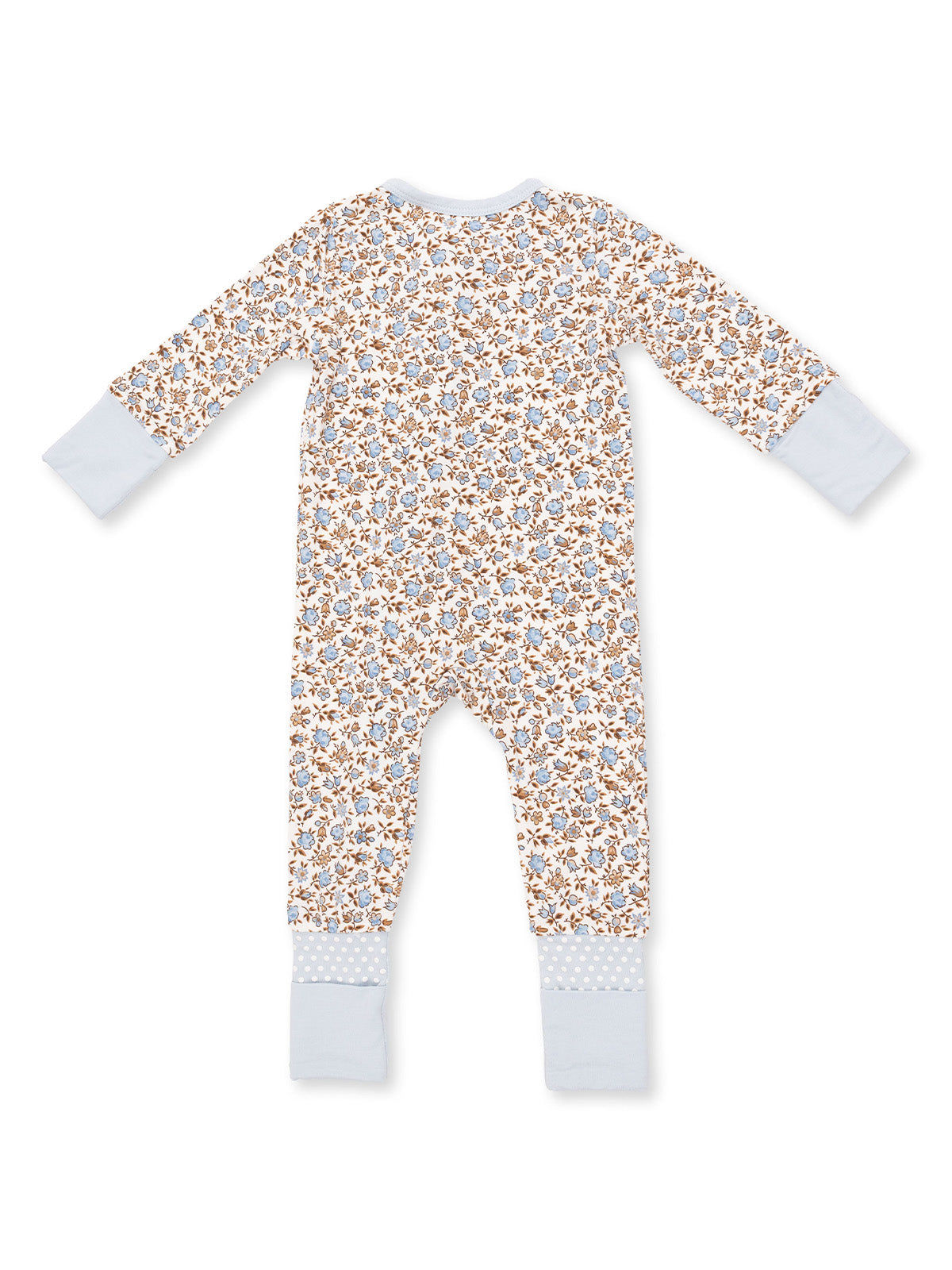 2-Way Zip Romper, Hazel Floral