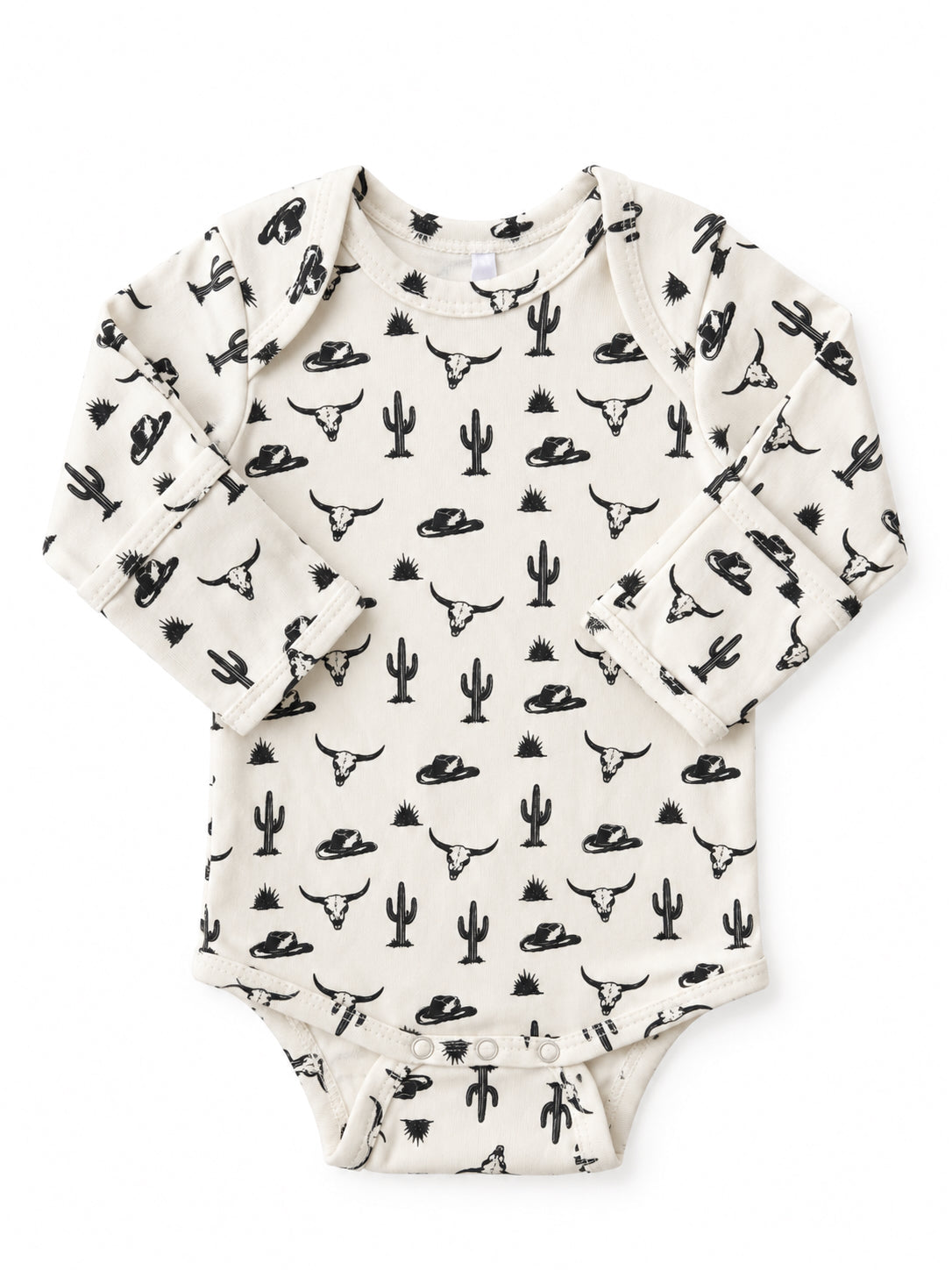 Wild West / Organic Cotton Long Sleeve Bodysuit
