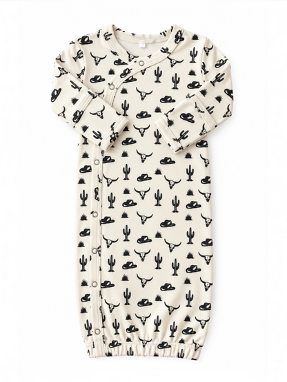 Wild West / Organic Cotton Gown