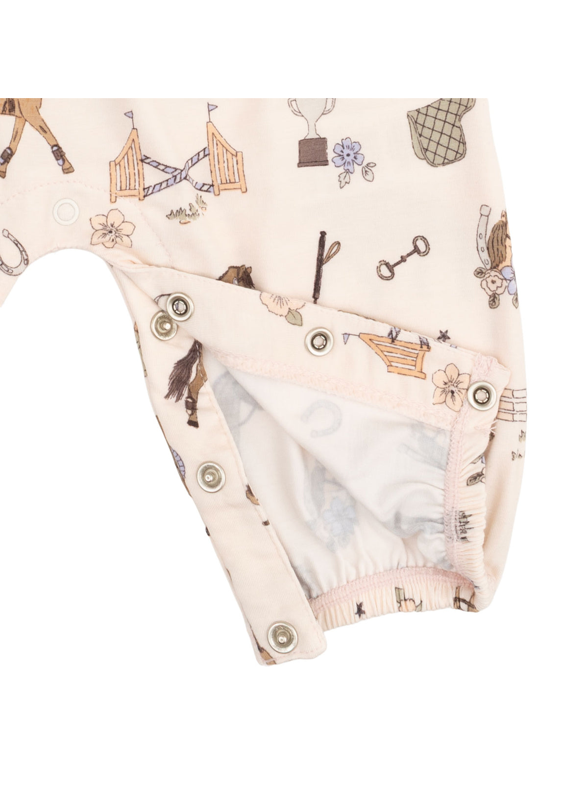 Ruffle Sleeve Romper, Pretty Equestrian