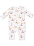 Uni Romper, Woodland Animals with Pumpkins