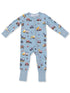 2-Way Zip Romper, Crayon Construction