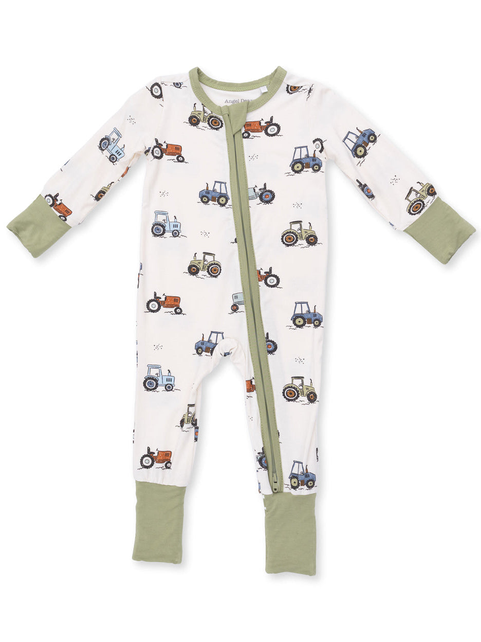 2-Way Zip Romper, Future Farmer