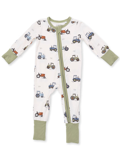 2-Way Zip Romper, Future Farmer