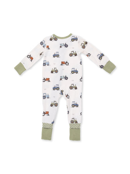 2-Way Zip Romper, Future Farmer