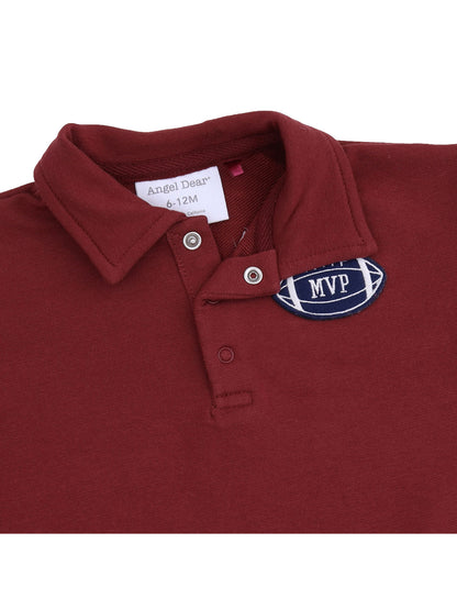 Polo Sweatshirt, Varsity French Terry
