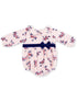 Velour Peter Pan Collar Bubble, Nora Floral