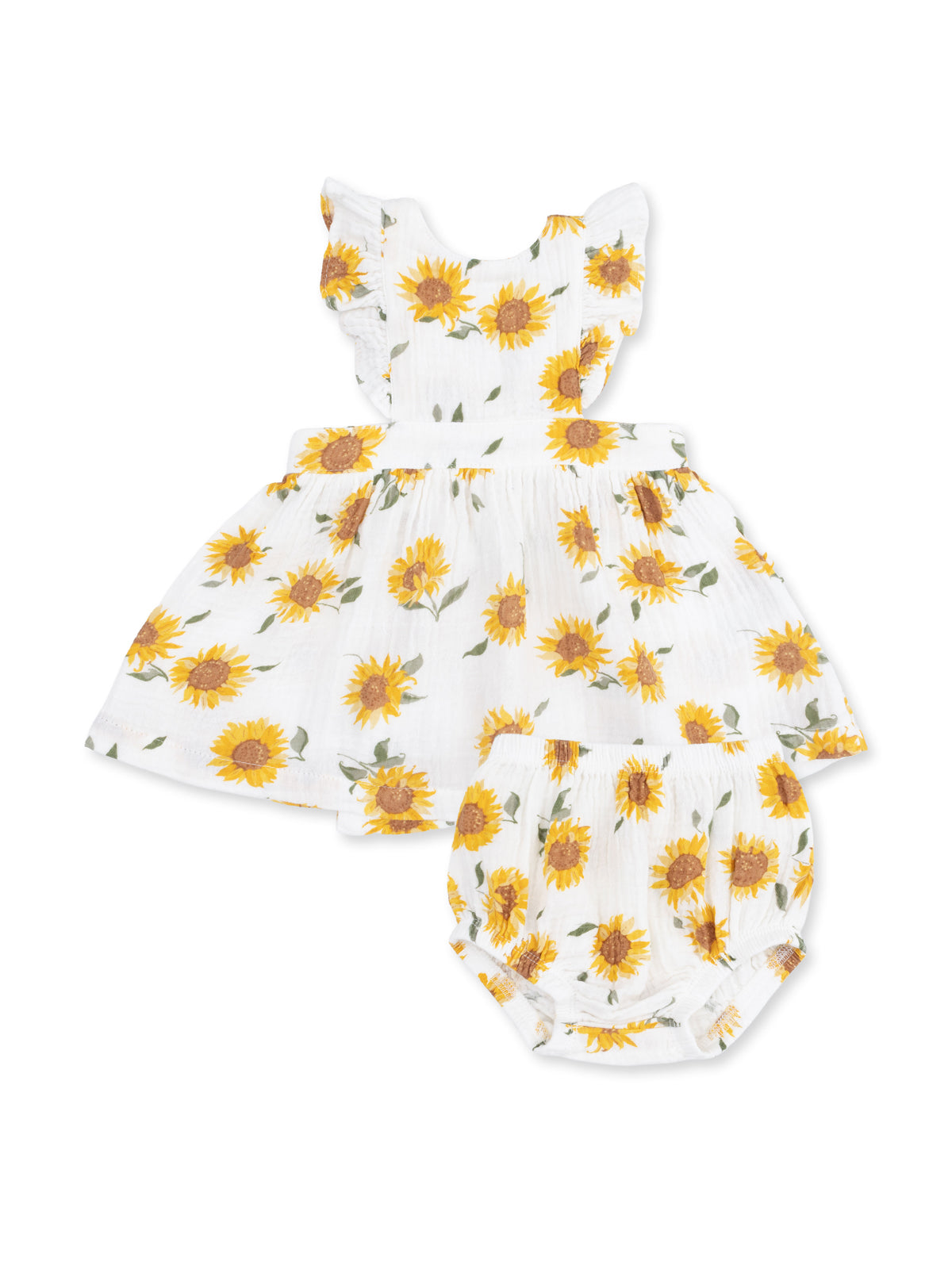Pinafore & Bloomer, Baby Sunflower