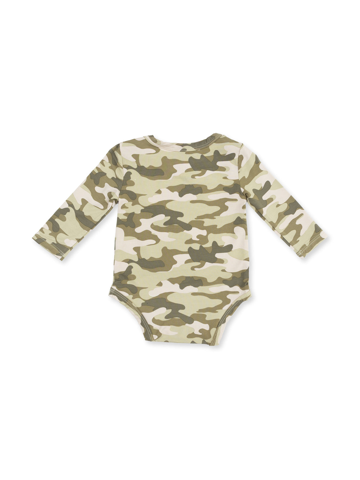 Long Sleeve Bodysuit, Camo
