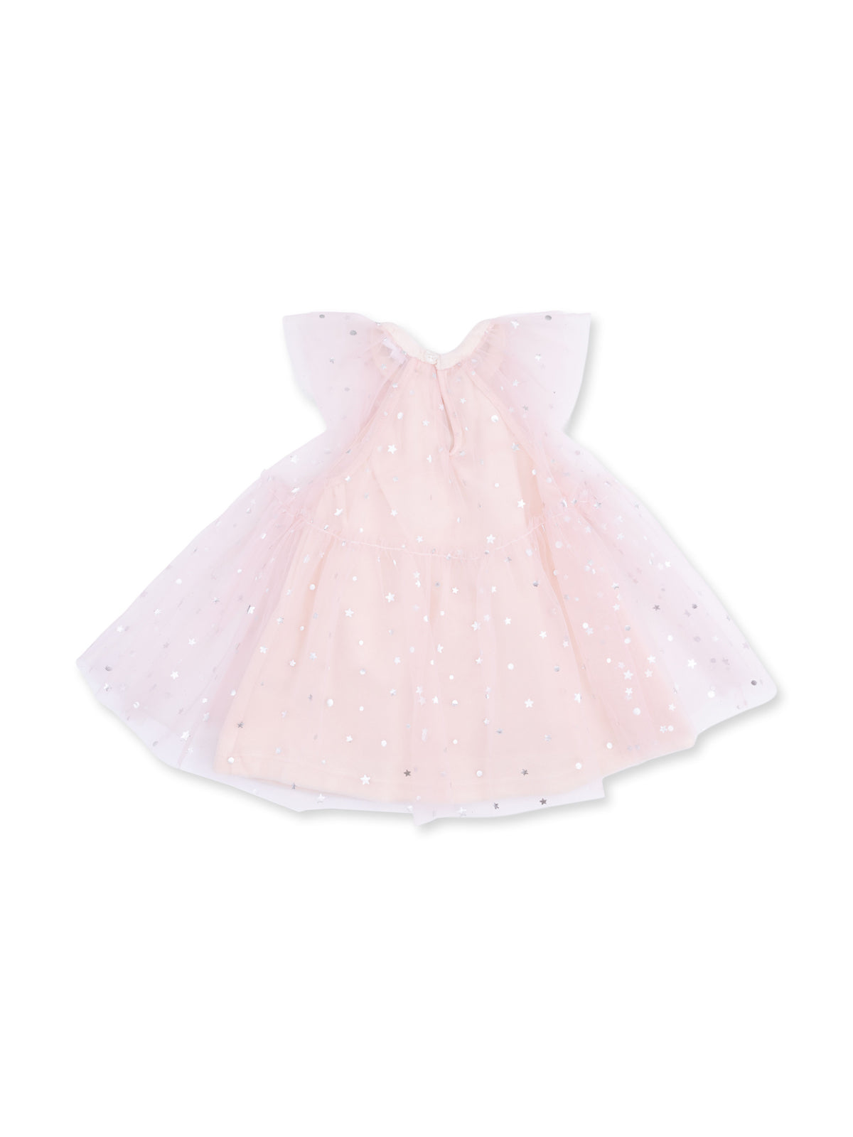 Tulle Dress, Velour Soft Pink