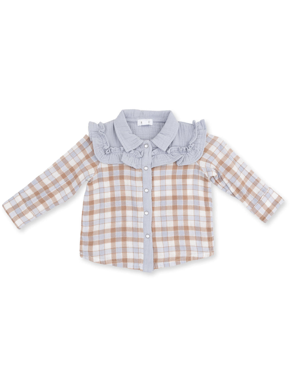 Loretta Top, Western Plaid