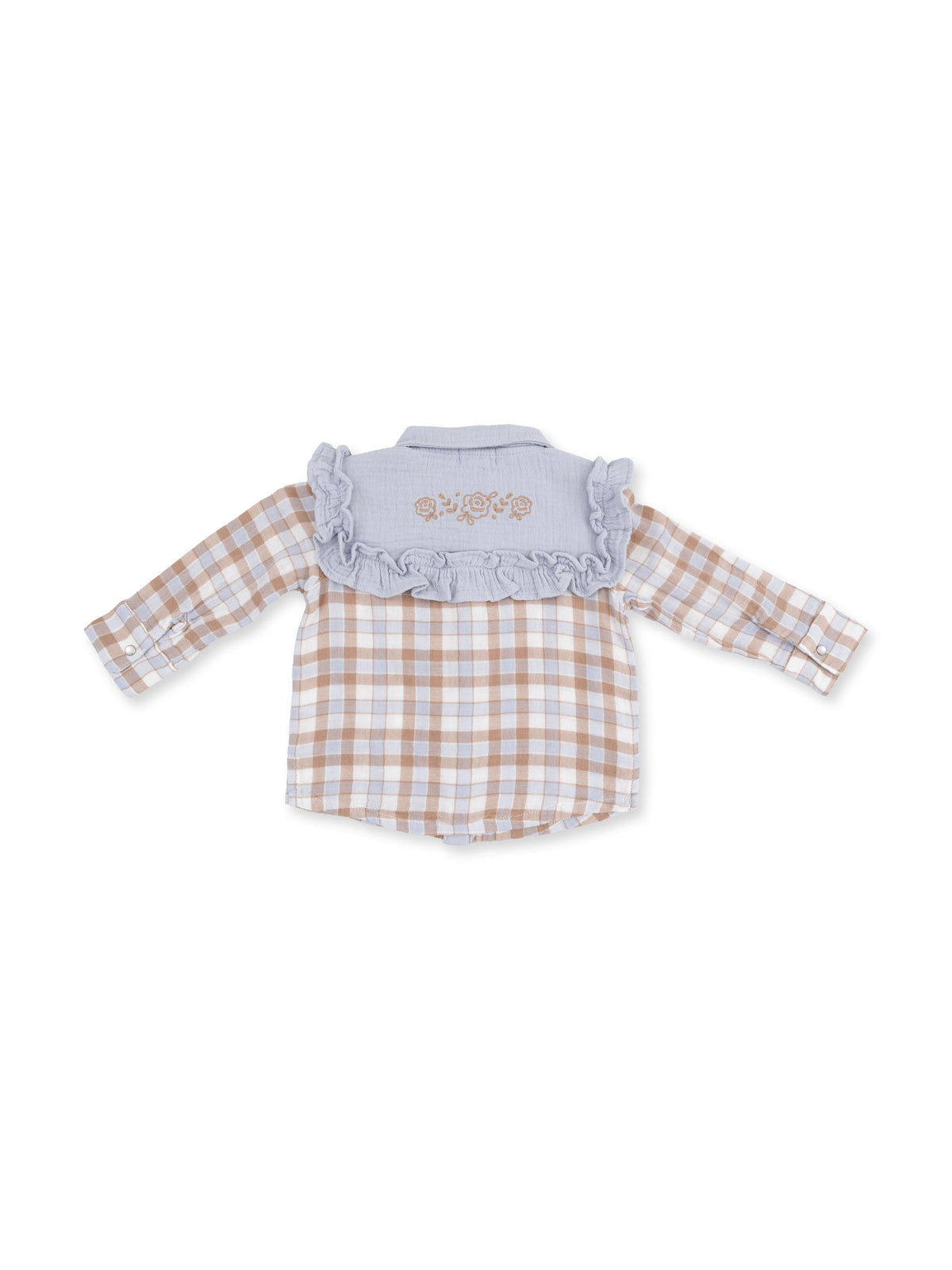 Loretta Top, Western Plaid