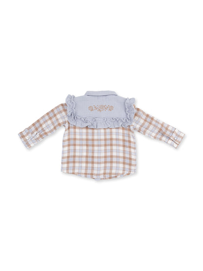Loretta Top, Western Plaid
