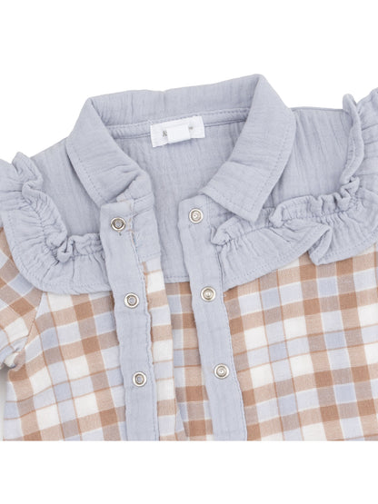 Loretta Top, Western Plaid