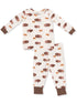 Long Sleeve Loungewear Set, American Buffalo