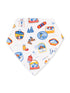 Bandana Bib, Vintage Ski Patches