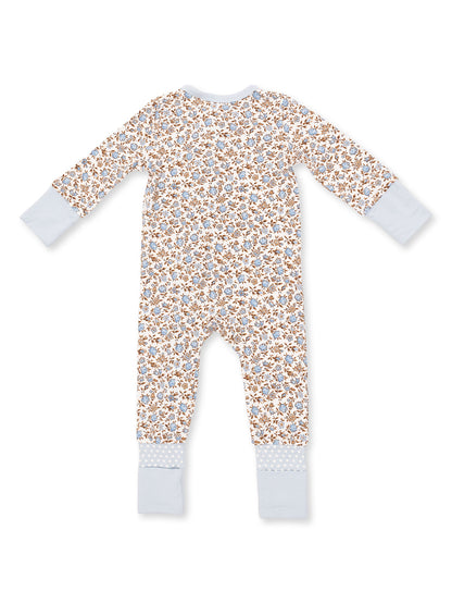 2-Way Zip Romper, Hazel Floral