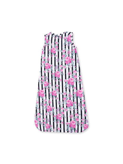 Sleep Bag, Cabbage Rose Stripe