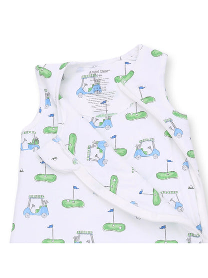 Sleep Bag, Golf Carts Blue