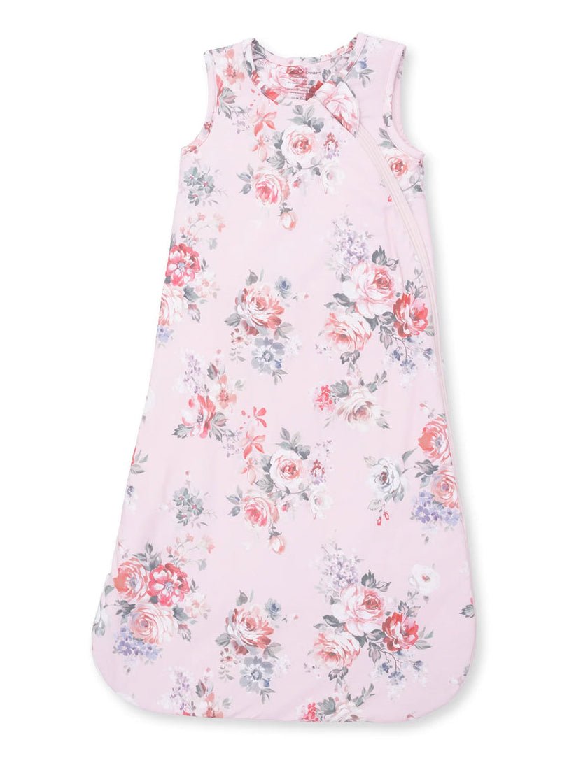 Sleep Bag, Painterly Rose Bouquets