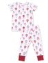 Short Sleeve Loungewear Set, Hot Air Balloon