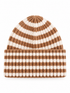 Rib Knit Hat, Rustic Stripe