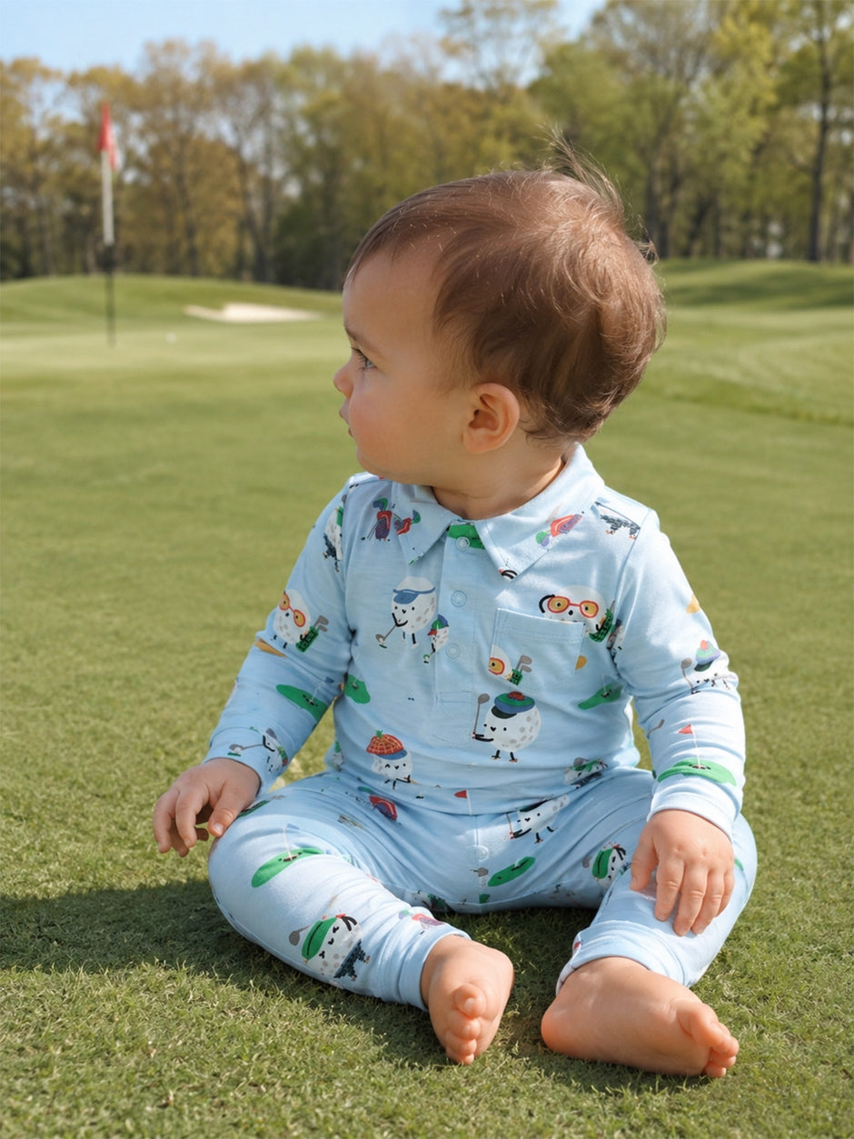 Polo Romper, Golf Club Pro