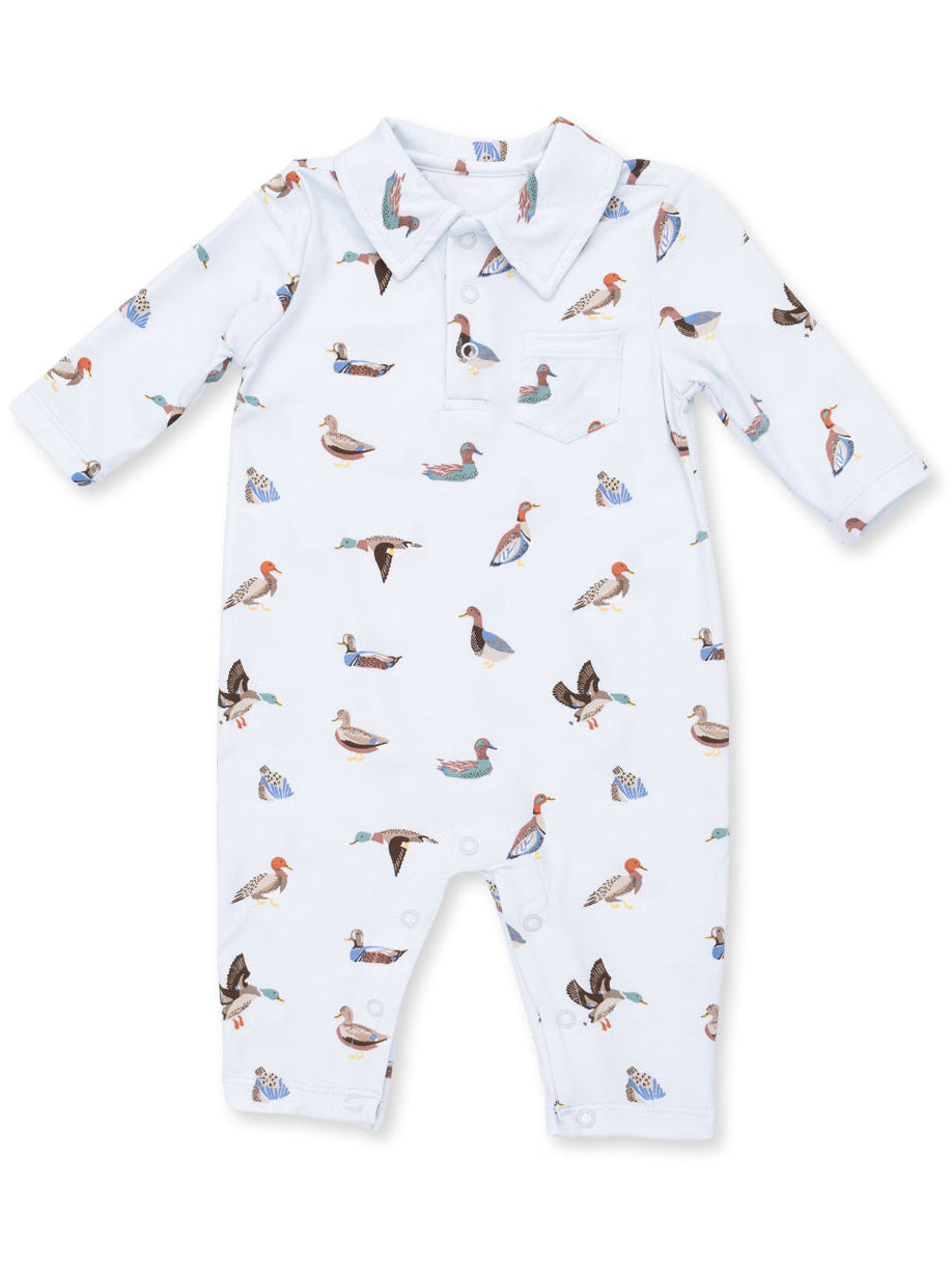 Polo Romper, American Ducks