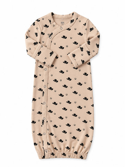 Cowboy Hats / Organic Cotton Gown