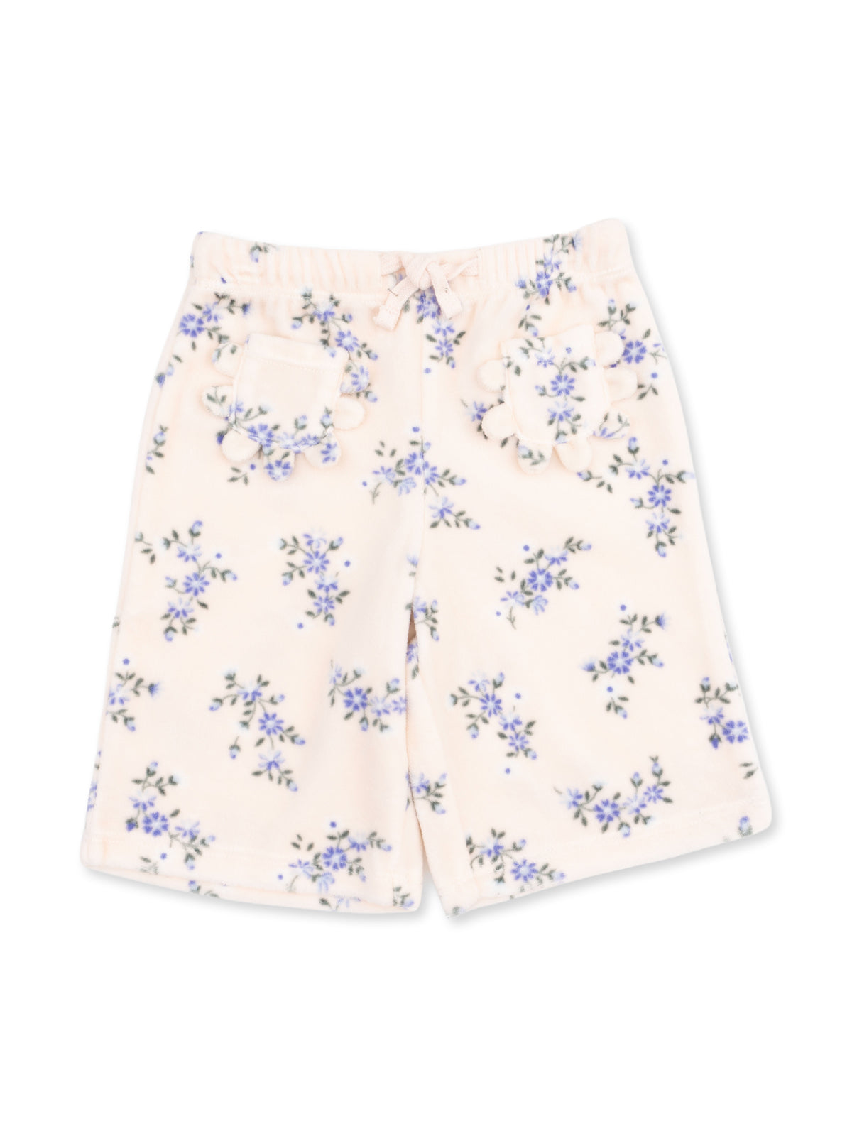 Oversized Sweatshirt and Wide Leg Pant, Sweet Hanna Floral Velour