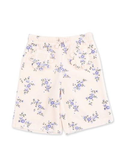 Oversized Sweatshirt and Wide Leg Pant, Sweet Hanna Floral Velour