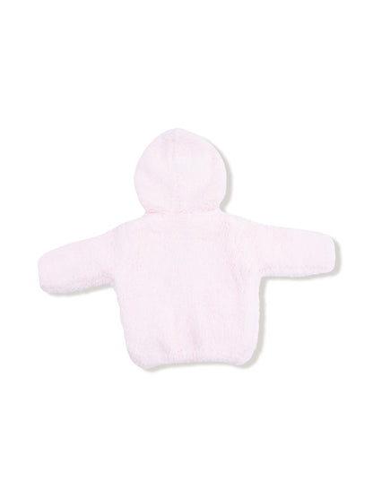 Chenille Hoodie, Pretty Pink