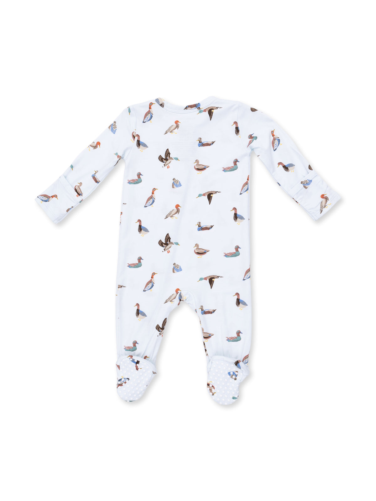 2-Way Zip Footie, American Ducks