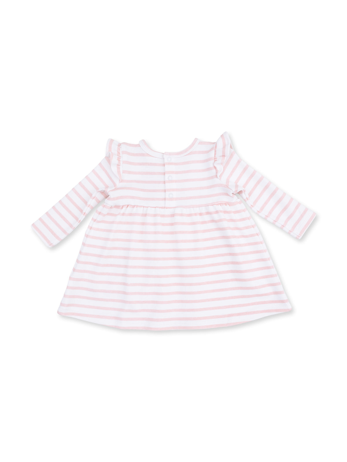Ruffle Dress and Bloomer, Stripe Puppy