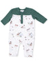 Contrast Sleeve Romper, Pointer Pups and Duck Buddies