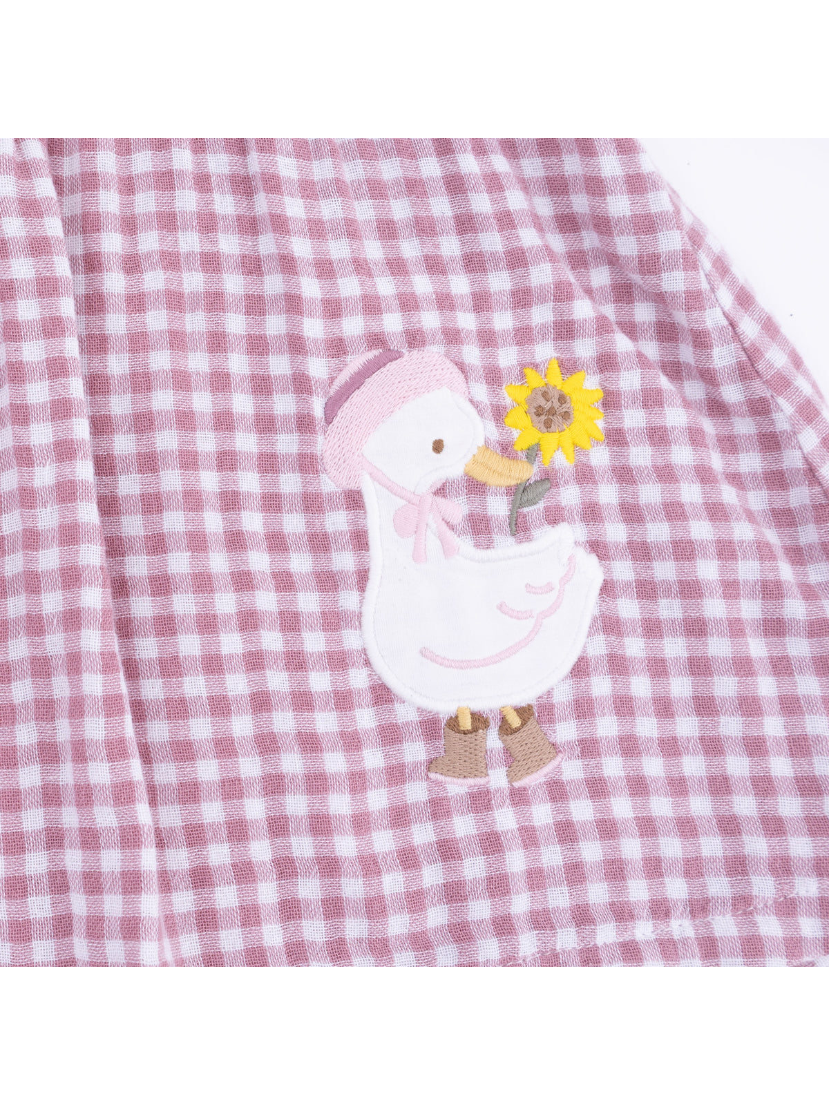 Ruffle Dress and Legging, Berry Gingham