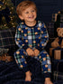 Long Sleeve 2-Piece Set, Classic Teddy Plaid