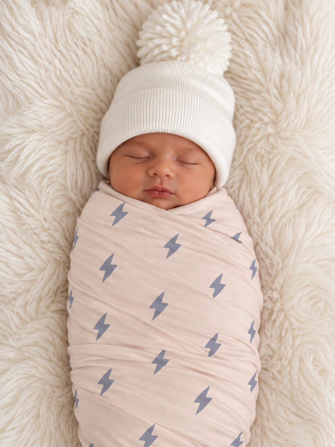 Stretch Swaddle, Lightning Bolt