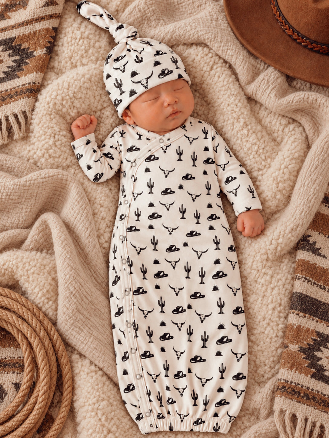 Wild West / Organic Cotton Gown