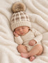 Organic Waffle Long Sleeve Bodysuit, Snow