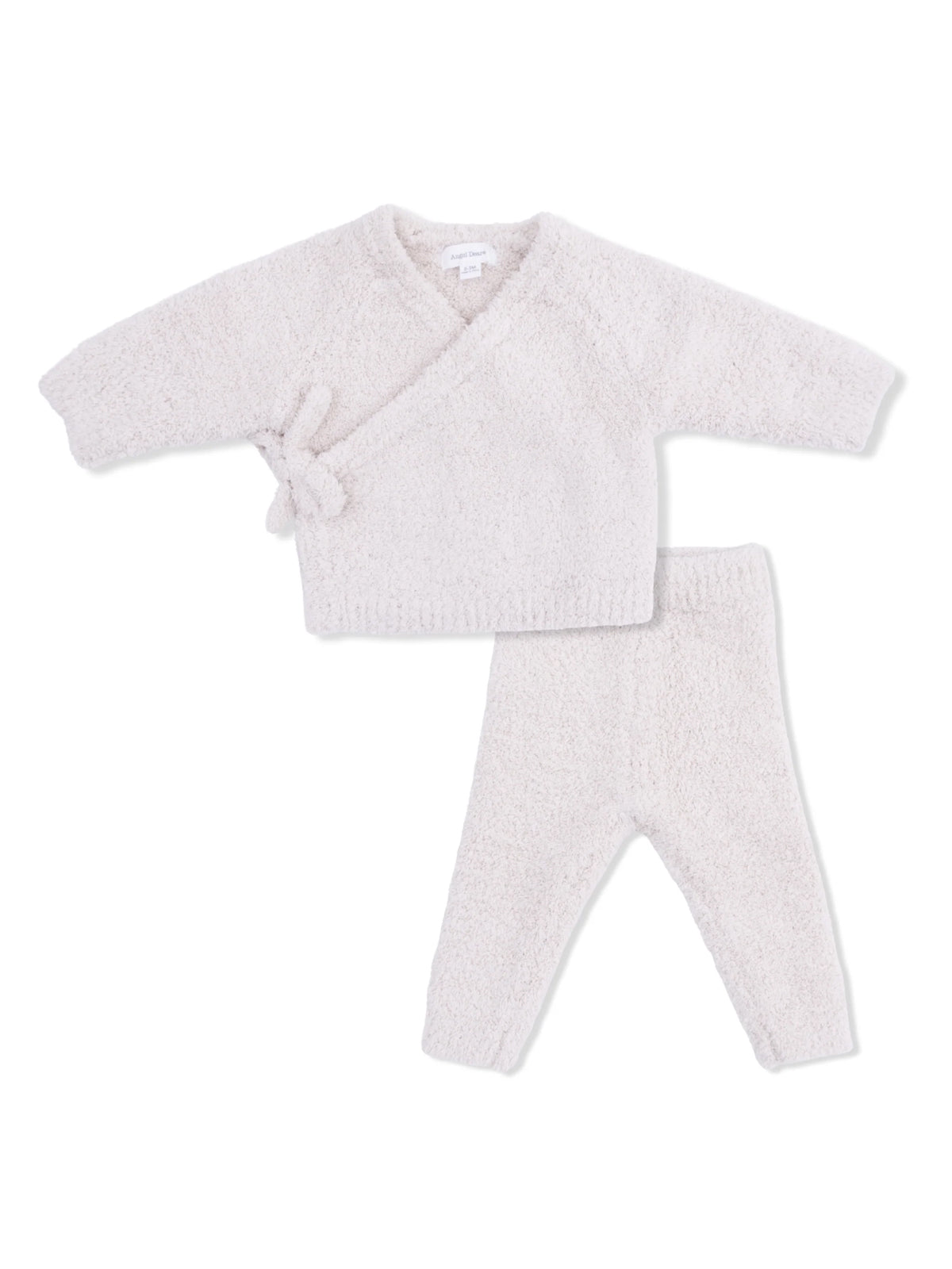 Chenille Kimono Take Me Home 3-Piece Set, Natural