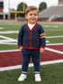 Victory Cardigan, Varsity French Terry