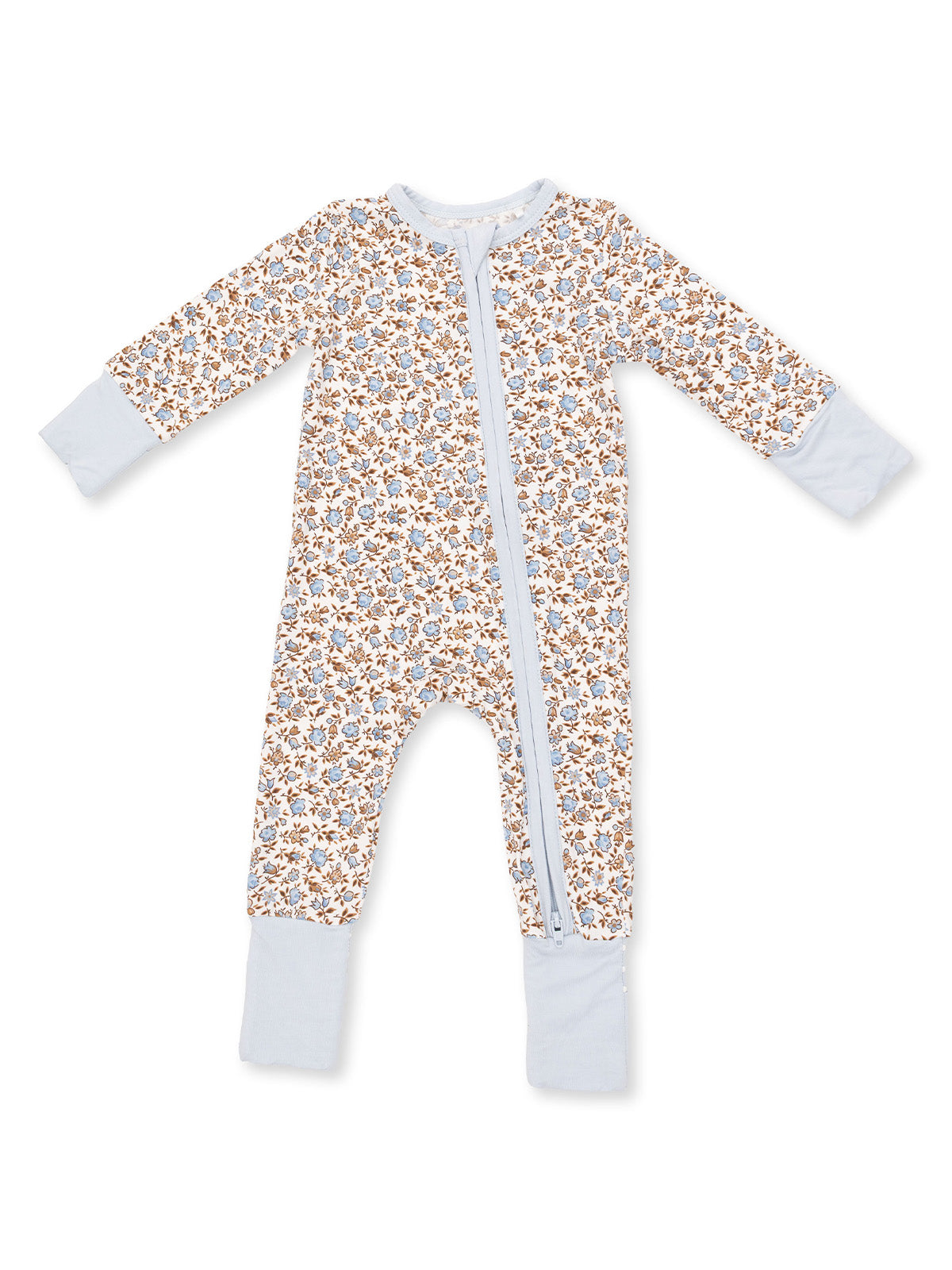 2-Way Zip Romper, Hazel Floral