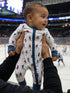 2-Way Zip Romper, Hockey Players