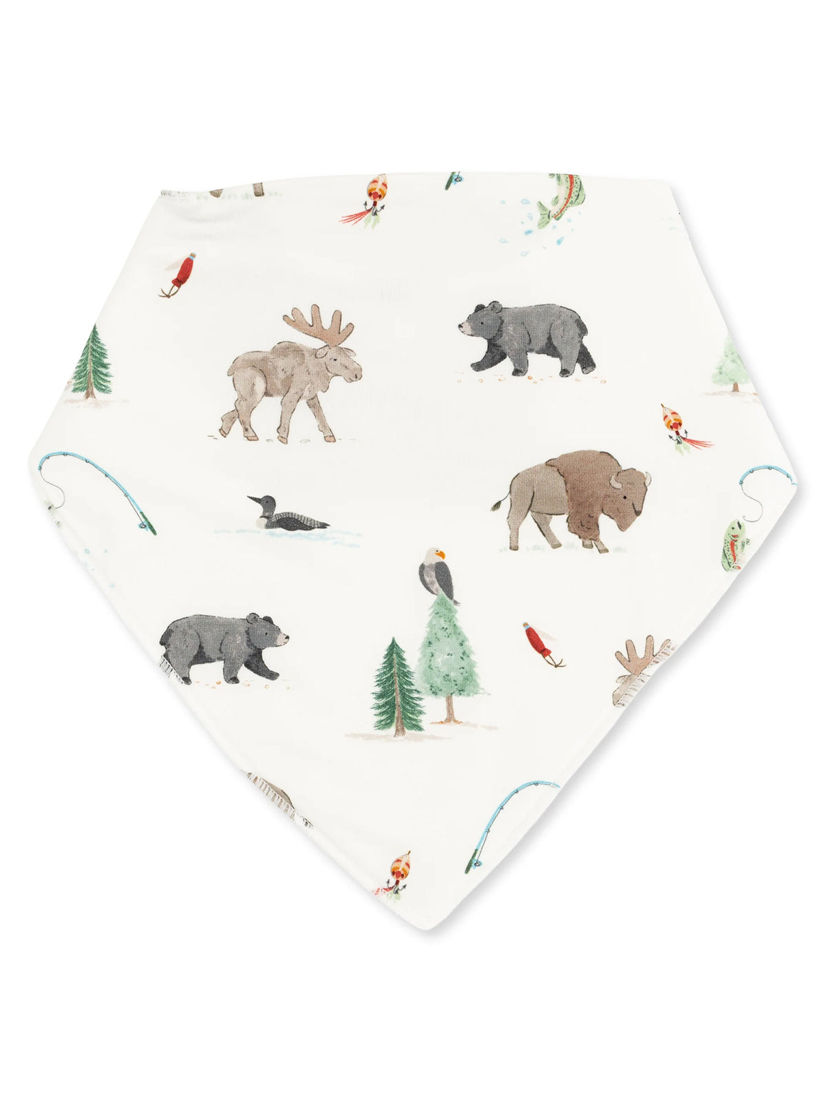 Bandana Bib, Northern Woodland Animals