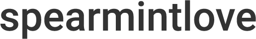 Logo of Spearmintlove, featuring stylized initials "SL" within a circle and the full name in modern typography.