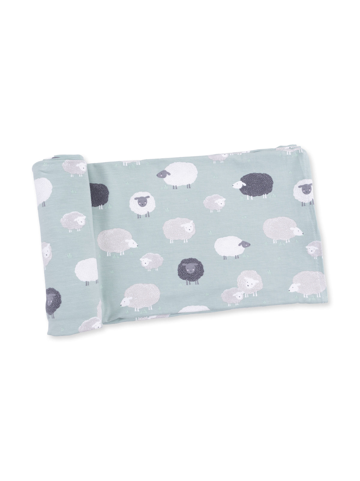 Stretch Swaddle, Black Sheep