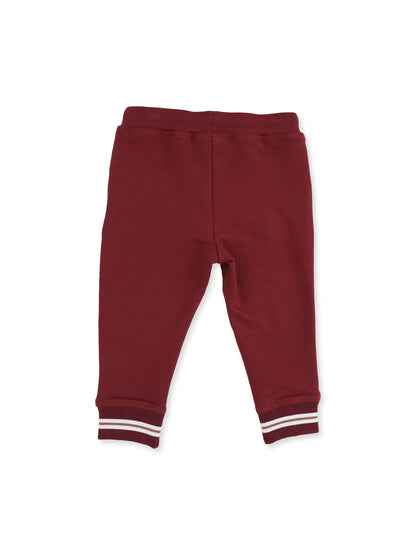 Jogger Pant, Varsity French Terry Maroon