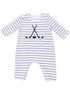 Snap Shoulder Romper, Hockey