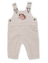 Corduroy Overalls, Peyote Horse Appliqué